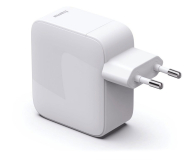 Hama ŁADOWARKA GAN 65W Z KABLEM USB-C ZWIJANYM 2X USB-C BIAŁA - 1548501 - zdjęcie 4